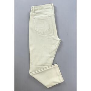 J Jill Denim Authentic Fit Slim Ankle Lightweight Stretch Jeans. Green, 8R. EUC!